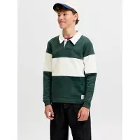 JACK&JONES JUNIOR Sweatshirt - JorFrederiksberg - Pine Grove - - 8 år (128) - Sweatshirt