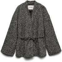 Vero Moda Overgangsjakke 'AWChelsea' ecru / sort