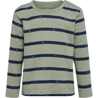 Hummel Bluse - hmlMini - Reg Stripy Bee - Shadow - - 3 år (98) - Bluse