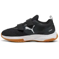 Puma Varion 3 Indoor Shoes Youth, Shoes, Black/White, 29