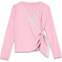 Vero Moda Shirts 'AWMynthe' lyserød / hvid