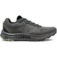 Scarpa - Trail løbesko - Spin Planet Anthracite Frosty Green til Unisex - Størrelse 43.5 - Sort