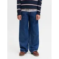 Jack & Jones Jeans - JjiDave - Blue Denim - - 12 år (152) - Jeans