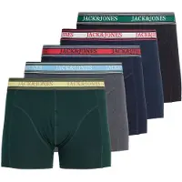 Jack & Jones Boksershorts 'JACFAZE' navy / grå-meleret / gran / sort