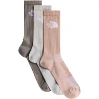 The North Face - Vandretøj - Multi Sport Cush Crew Sock 3P Stone Slab Timeless Taupe til Unisex - Størrelse 35-37 - Beige