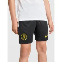 Nike Chelsea Træningsshorts Dri-FIT Strike - Navy/Gul/Hvid Børn - , størrelse L: 147-158 cm