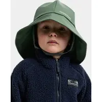 Didriksons Regnhat - PU - Southwest - Dark Moss - - 54 cm - Regntøj
