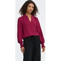 ONLY Bluse 'ONLMETTE' bordeaux