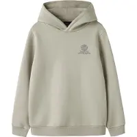 Name it Hættetrøje - Sweat - Loose - NlmHamo - Abbey Stone - - 11-12 år (146-152) - Hættetrøje