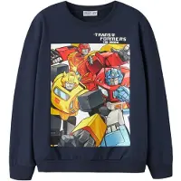 Name it Sweatshirt 'Transformers' navy / gul / rød / sort