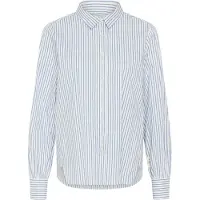 Cream Bluse 'Mira ' lyseblå / hvid