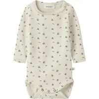 Name it Sparkedragt/Body 'NBFLAGO' creme / grå / gran