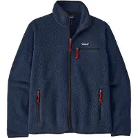 Patagonia - Mærker - M's Retro Pile Jkt New Navy til UnisexUld - Størrelse XS - Flåde
