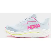 Hoka One One - Vandresko børn - Clifton 10 Big Kids Overcast/Neon Dragonfruit til Unisex - Børnetoj Størrelse 6,5 US - Blå