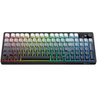Onikuma MT902 2,4 GHz gaming-tastatur (sort og hvid farveovergang)