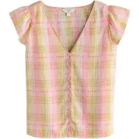 Next Bluse lysebeige / gul / pitaya / gammelrosa