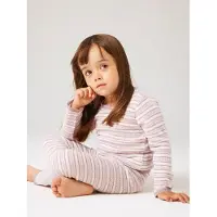 Name it Bluse - Uld - NmfWang - Snow White/Violet Ics/Toadstool - - 3 år (98) - Bluse