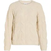Vila Pullover creme