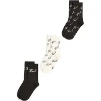 Karl Lagerfeld Sokker creme / sort