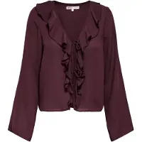 ONLY Bluse 'ONLVinni' vinrød