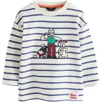 Next Shirts 'Wallace & Gromit' ecru / mørkeblå / grøn / hvid