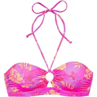 Venice beach Bikinioverdel orkidee / orange / pink