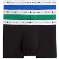 Tommy Hilfiger Underwear Boksershorts 'Essential' blå / grøn / sort / hvid