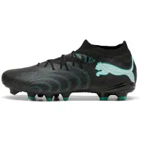 Puma FUTURE 9 MATCH FG/AG Football Boots Unisex, Shoes, Black/Intense Mint/White, 41