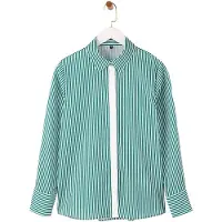 Trendyol Bluse smaragd / hvid