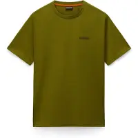 Napapijri Bluser & t-shirts 'S-Yose' mørkebrun / gylden gul / oliven