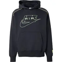 Nike Sweatshirt 'AIR' navy / lime