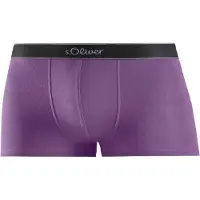 s.Oliver Boksershorts lilla / pink / sort