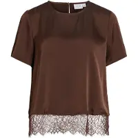 Vila Shirts 'VIENNA RAVENNA ' brun