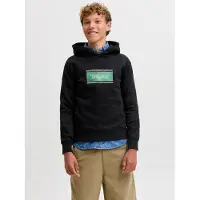 Jack & jones Junior Sweatshirt 'JJBuster' grøn / sort / hvid