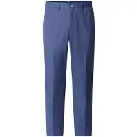 Hackett London Hackett Londontil mænd. HM2100151 Kensington fit slim struktureret chinos bukser i blå (38/32), Casual, Bomuld