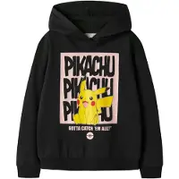 Name it Sweatshirt 'NKFAdema Pokemon' gul / lyserød / knaldrød / sort