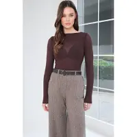 Trend Alaçatı Stili Shirts mørkebrun