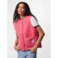 Pieces Vest 'PCANASTACIA' pink