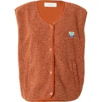 American vintage Vest 'HOKTOWN' lys rød