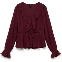 Vero Moda Bluse 'VMDora' bordeaux