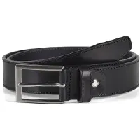 Howard London Bælte 'Leather Belt Matthew Black' sort