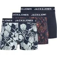 Jack & Jones Boksershorts marin / abrikos / hvid