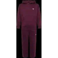 Adidas Originals Sweatsæt - Maroon - - 8 år (128) - Hættetrøje