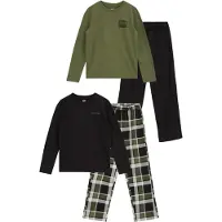 We fashion Nattøj lysegrå / oliven / sort