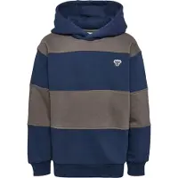 Hummel Hættetrøje - hmlJR - Dress Blues - - 7-8 år (122-128) - Hættetrøje