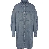 Noisy May Blusekjole 'NMEnza' blue denim