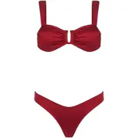 Acuarela Brand Bikini 'Royale U Brazilian Bikini Set' rubinrød