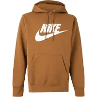 Nike Sweatshirt 'CLUB' umbra / hvid