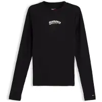 Tommy Hilfiger Shirts 'ESS' sort / hvid