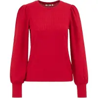 We fashion Bluse knaldrød